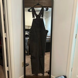 Show me your mumu size s black denim overalls